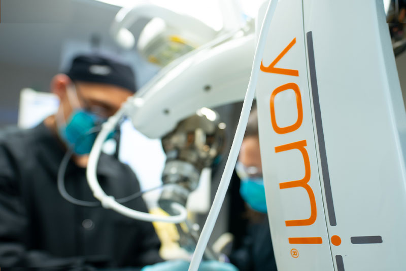 yomi robot close up